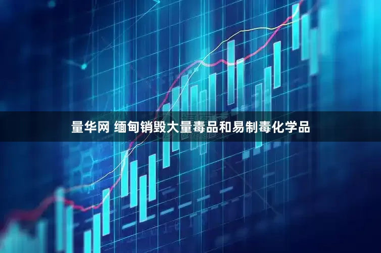 量华网 缅甸销毁大量毒品和易制毒化学品