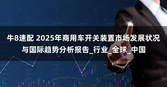 牛8速配 2025年商用车开关装置市场发展状况与国际趋势分析报告_行业_全球_中国