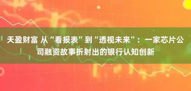 天盈财富 从“看报表”到“透视未来”：一家芯片公司融资故事折射出的银行认知创新